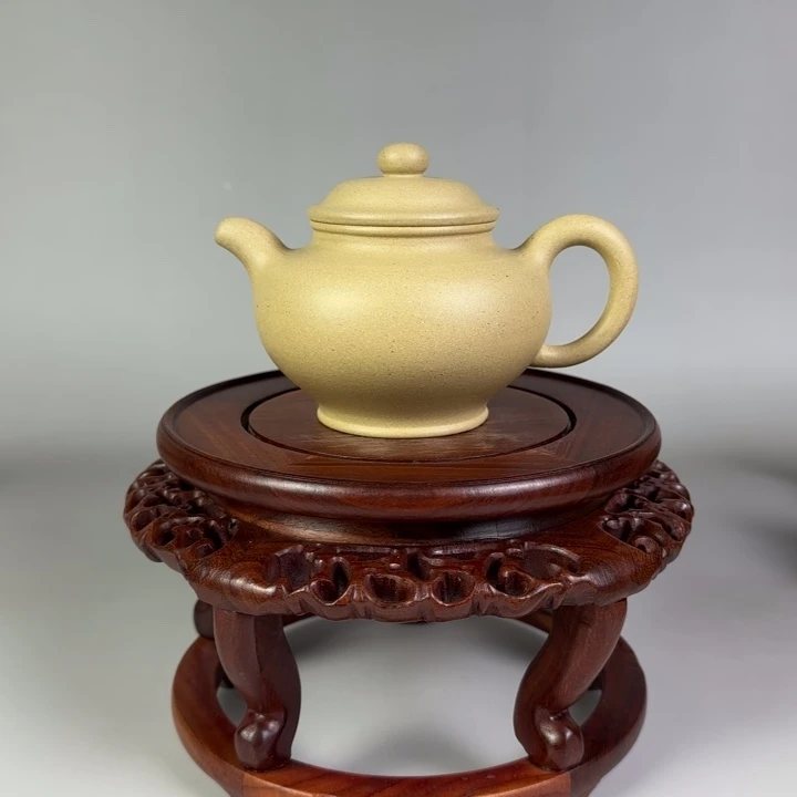 茶壶本山绿泥掇只260 cc全手工制作