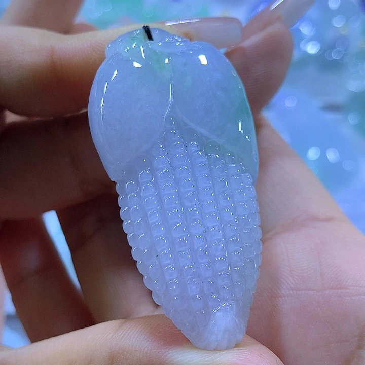 翡翠未镶嵌颈饰天然翡翠A货吊坠