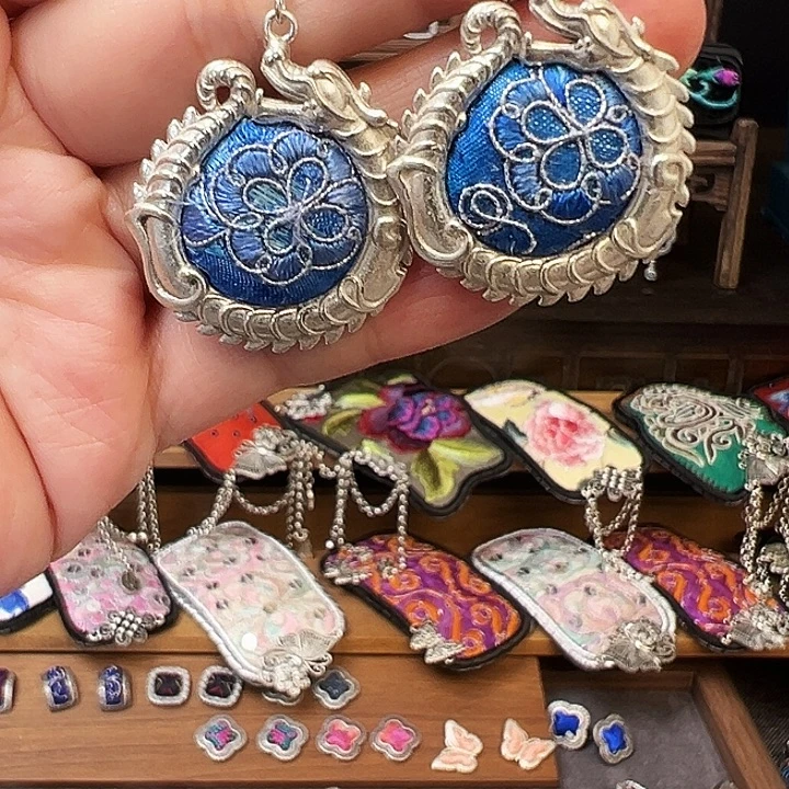 织绣手工刺绣工艺品