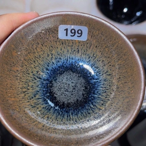茶盏原矿原釉柴烧建盏