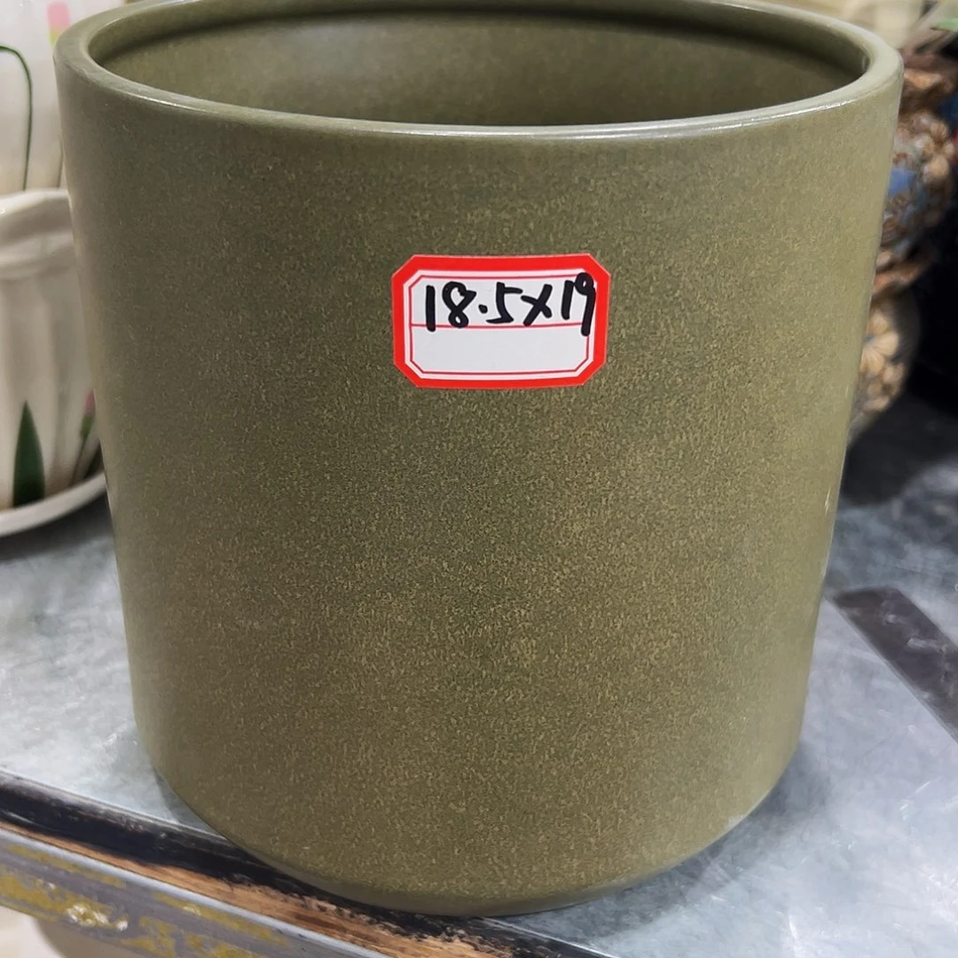 外贸尾单陶瓷花盆