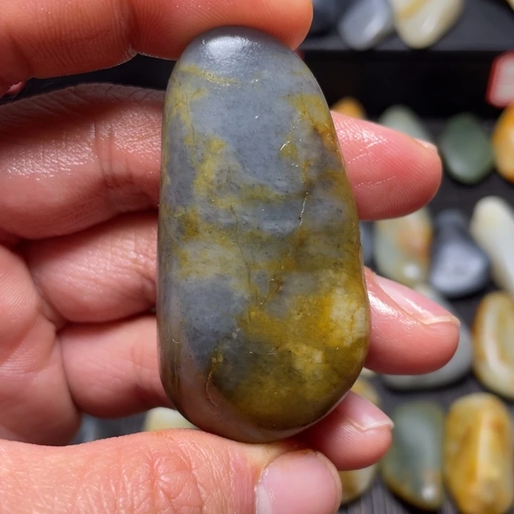 和田玉未镶嵌挂件62