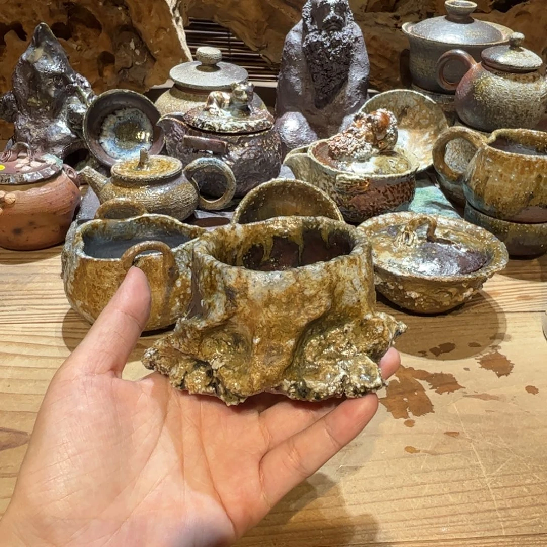 柴烧茶具福利上新