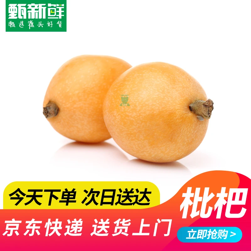 新鲜米易枇杷320g±10g京东快递送货上门