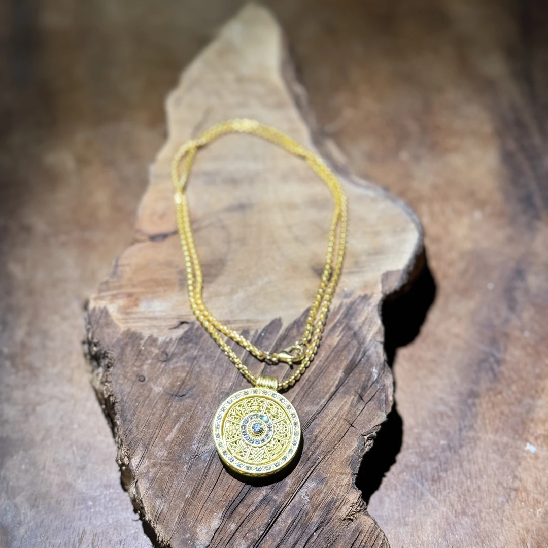 合金项链 K399复古项链 （无礼盒）