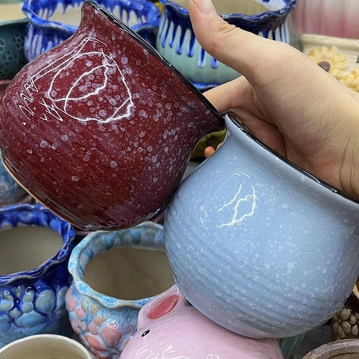 多肉绿植陶瓷花盆