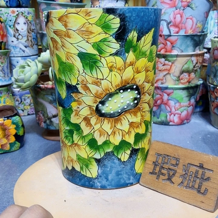 景德镇艺术手绘作品