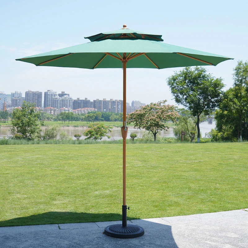 大伞户外折叠伞庭院伞遮阳伞沙滩伞岗亭伞摆摊伞太阳伞铁杆涤纶材