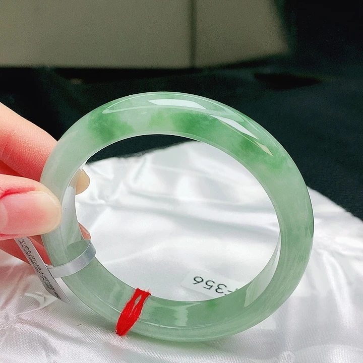 翡翠未镶嵌手镯缅甸天然a货翡翠手镯