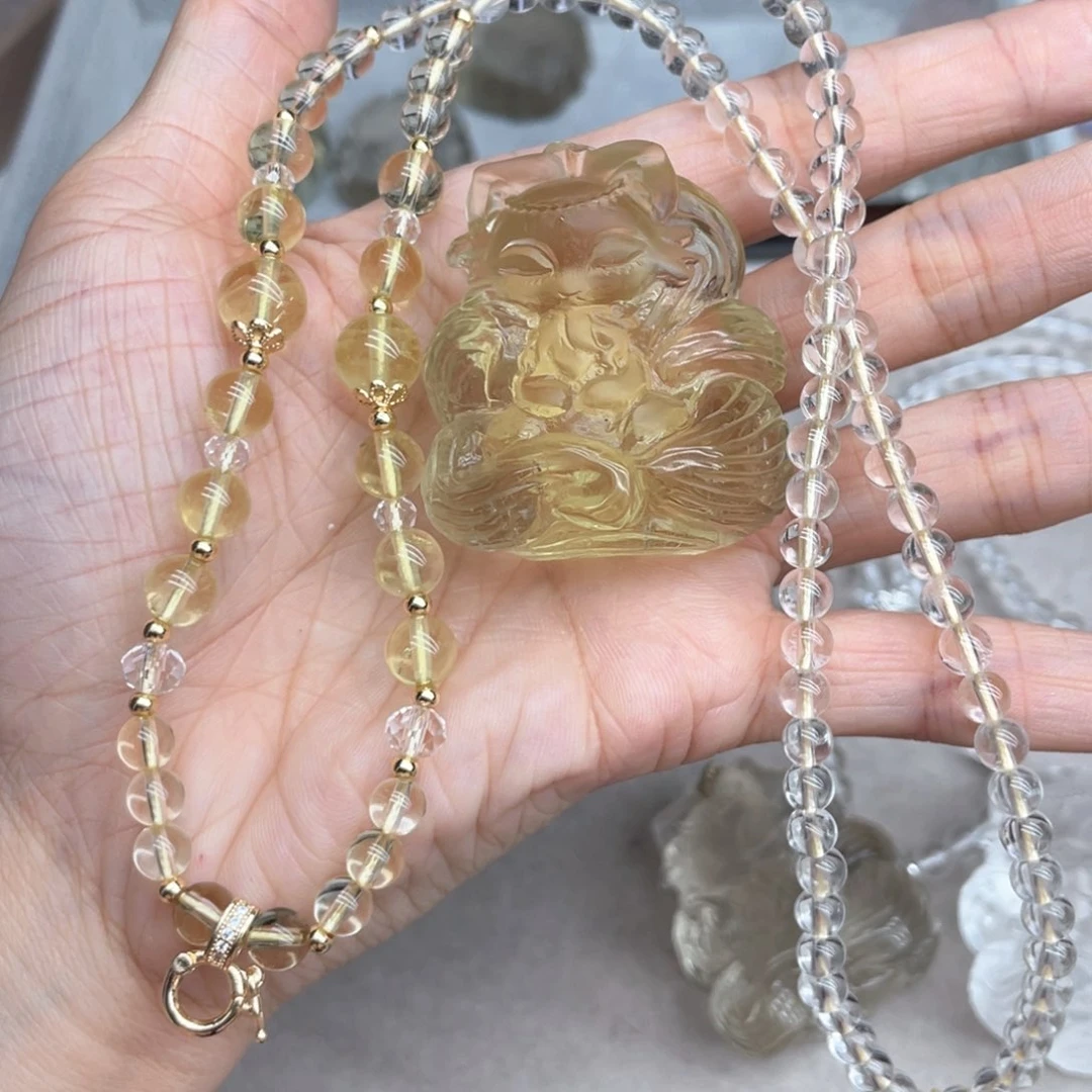 水晶吊坠(不含链)未镶嵌咿***哟