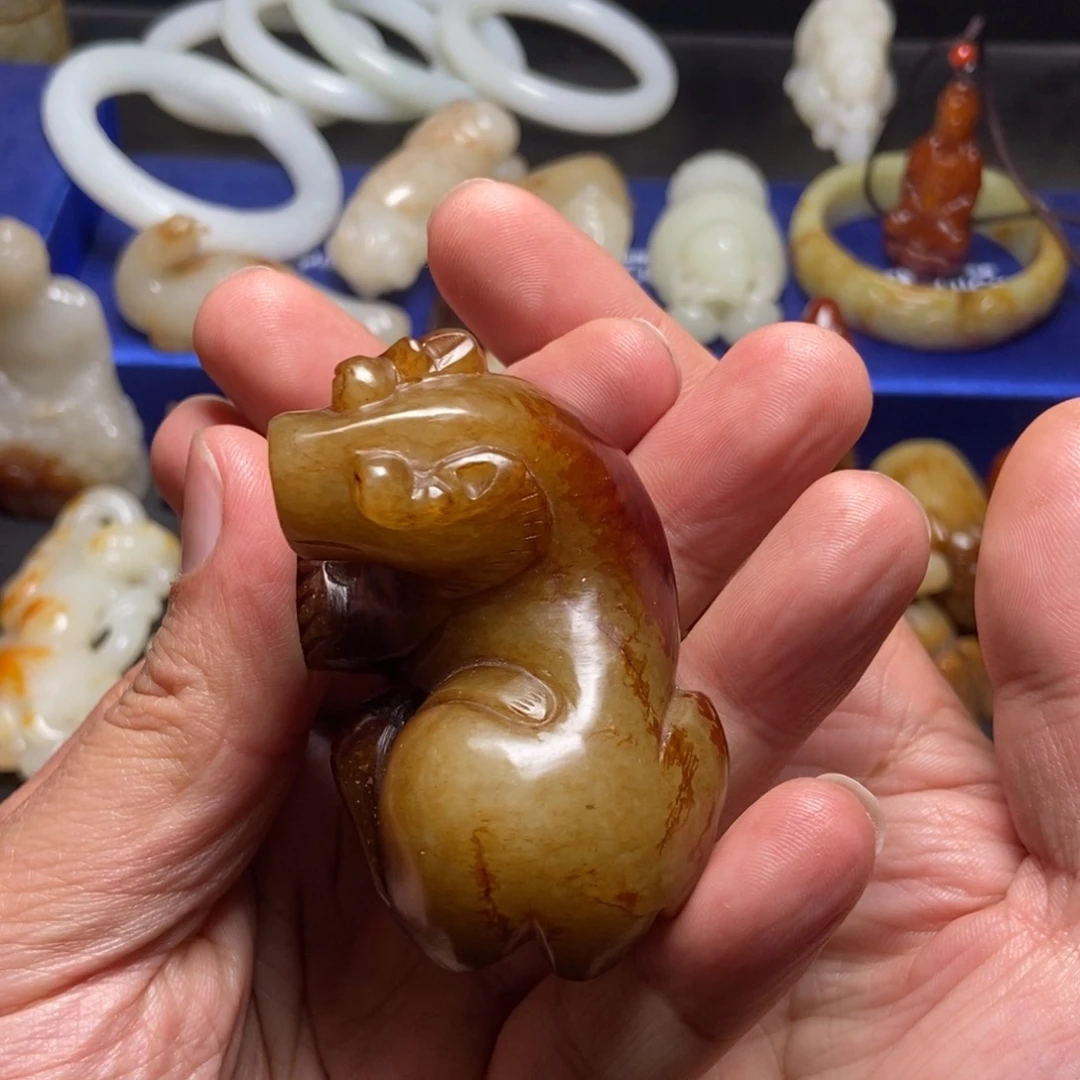 和田玉挂件未镶嵌