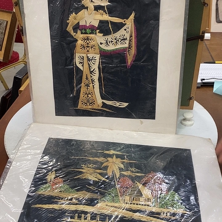 俩个。精品剪纸作品欣赏