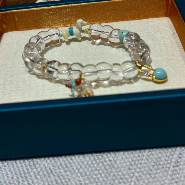 非金属木质手链 小璐仙仙DIY搭配大肠手链