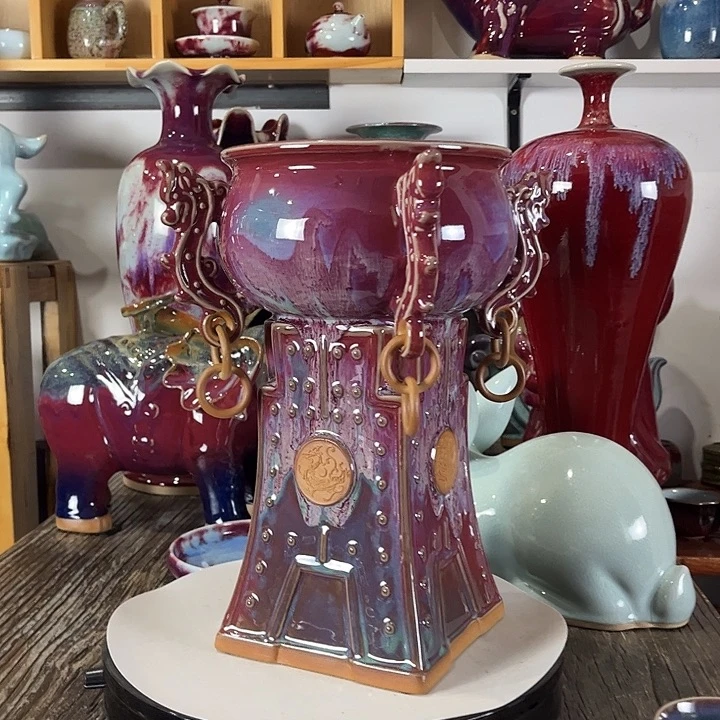 瓷片神垕镇钧瓷艺术