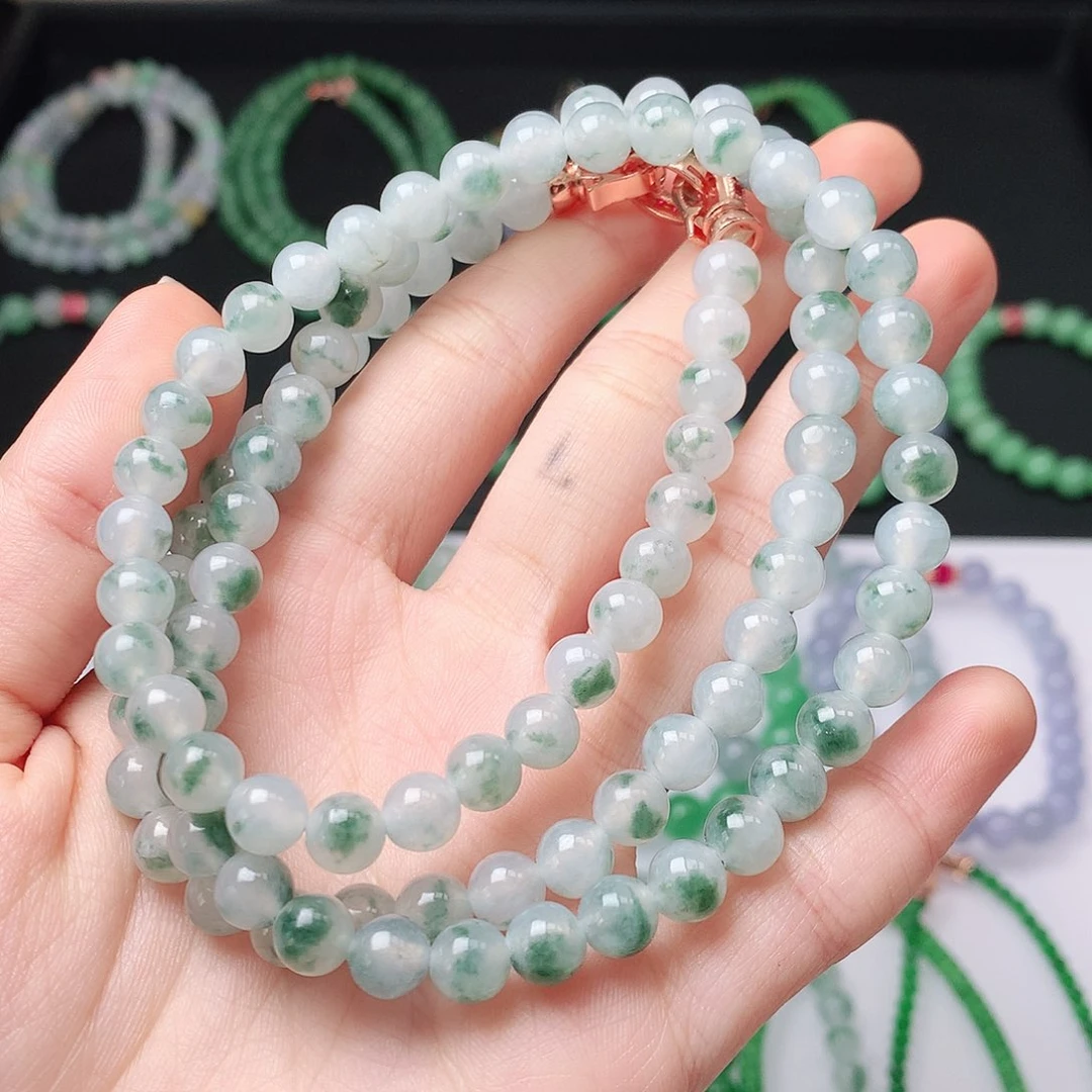 翡翠未镶嵌手链翡翠