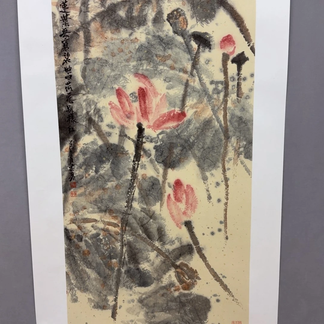 国画艺术家真人手绘