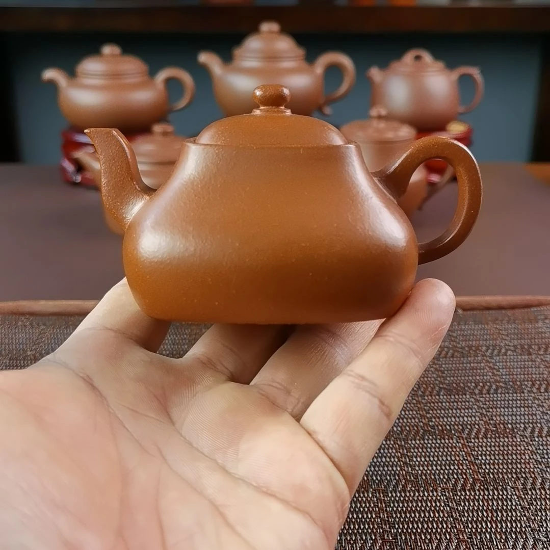 紫砂茶壶沉香泥风流宰相160CC