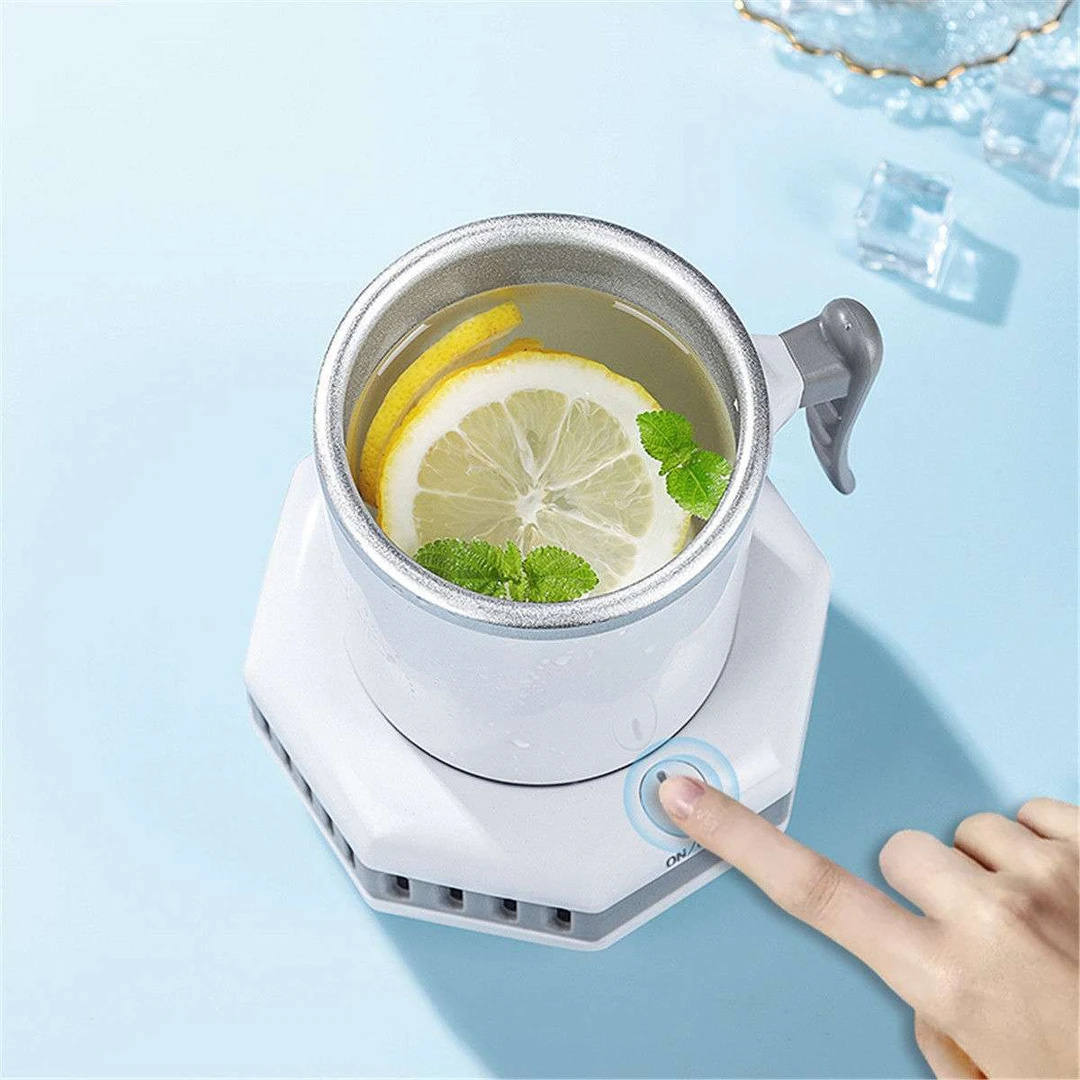 学生宿舍快速制冷杯办公室冷热双用分体式制冰机小型宿舍冷暖杯