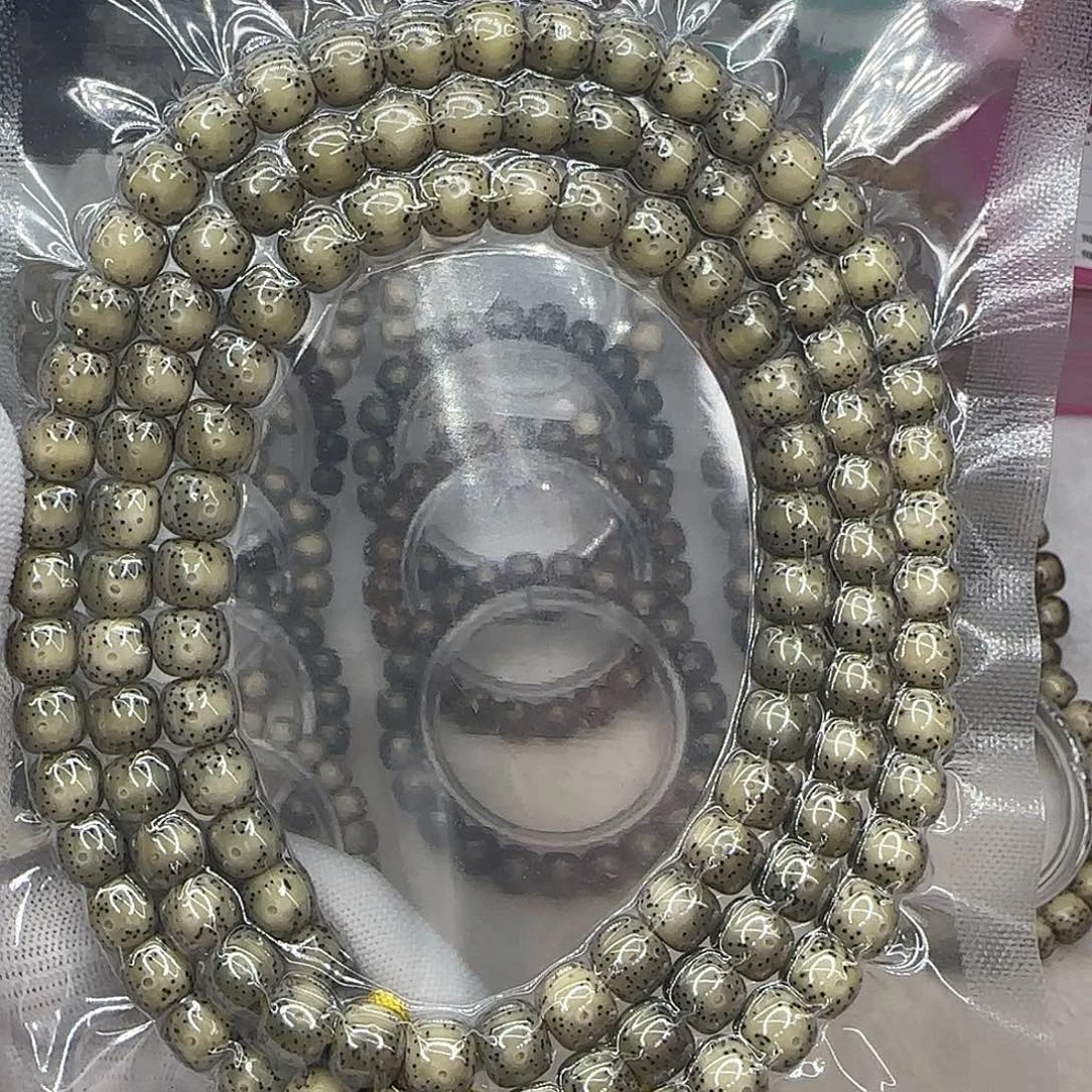 吊坠星月菩提卡9冰绿单凤眼通体留白冰绿