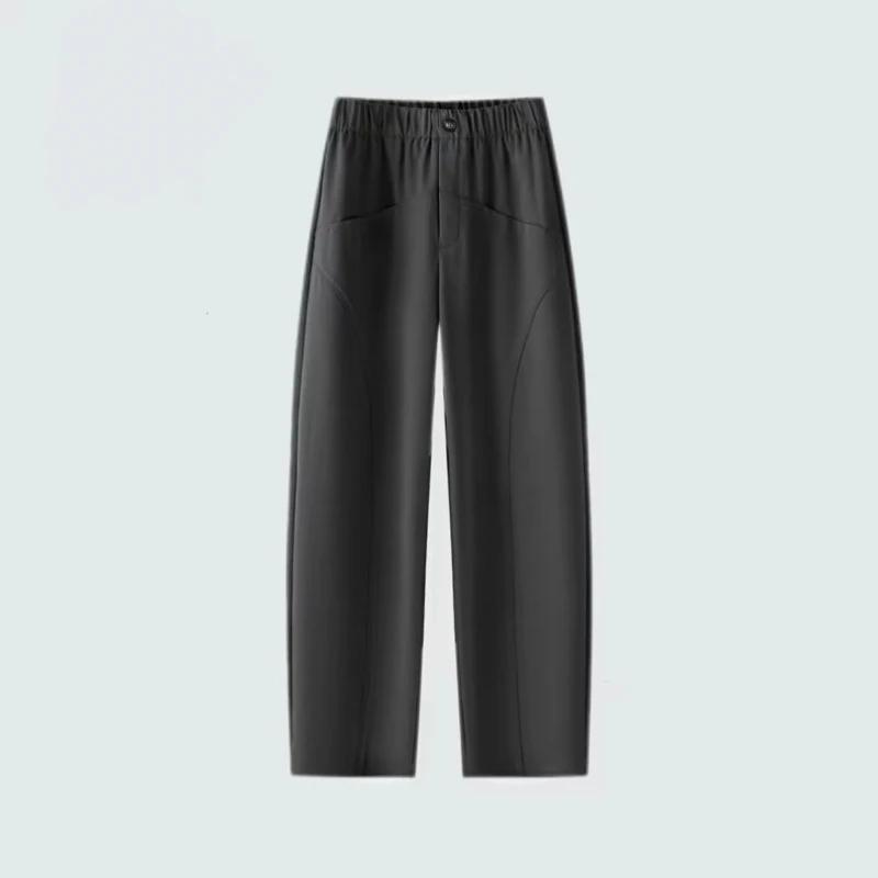 九分弯刀裤女2025早秋新款生态棉不鼓包不皱遮肉显瘦休闲百搭裤子