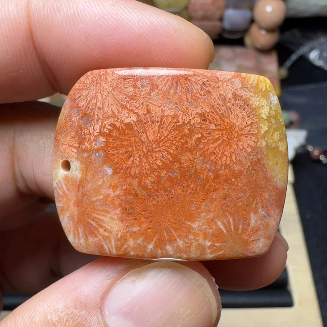 硅化玉未镶嵌纯天然色有机玉石保真色
