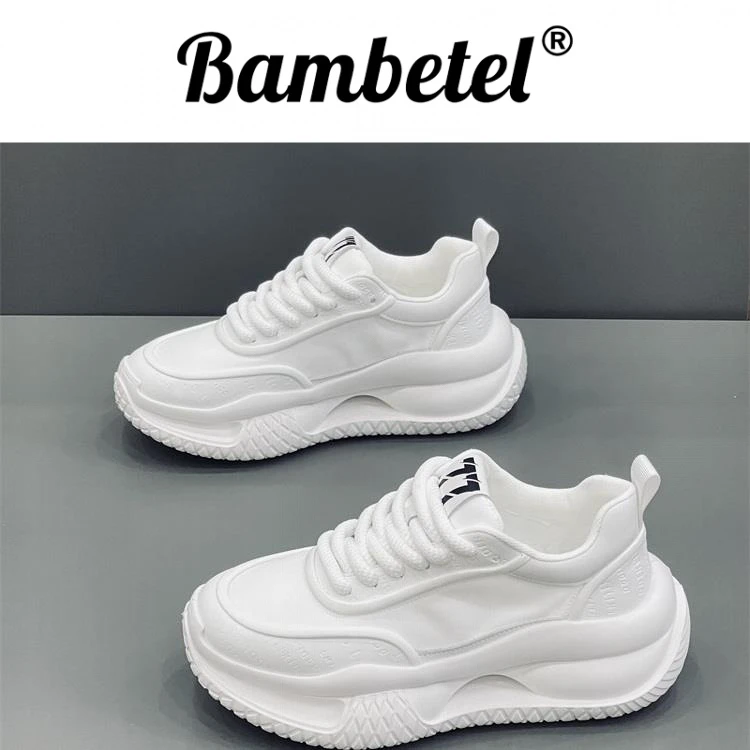 Bambetel时尚休闲鞋男鞋新款百搭厚底增高舒适透气时尚百搭休