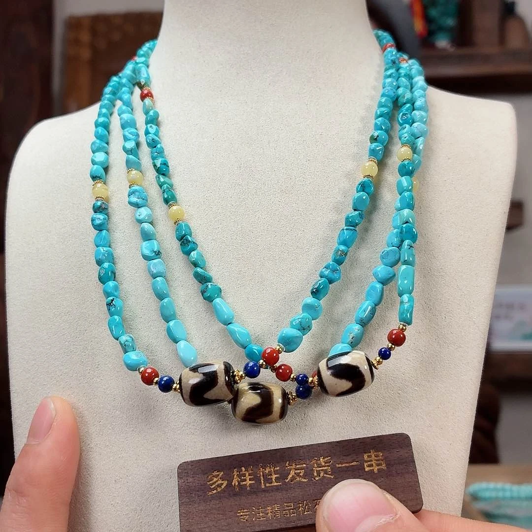 未镶嵌绿松石珠宝奇石