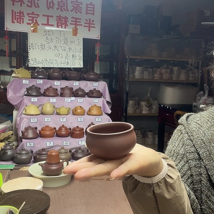 茶壶紫砂宜兴紫砂口杯