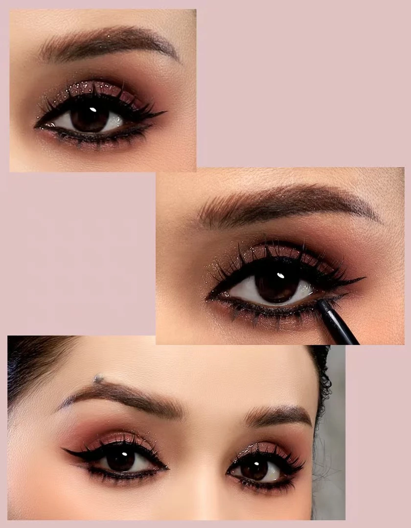 FARZEBA菲姿巴精塑立体持妆双头眼线笔包邮