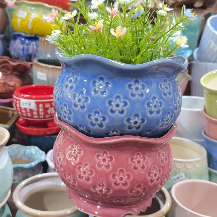 凑9块包邮，有孔，花盆