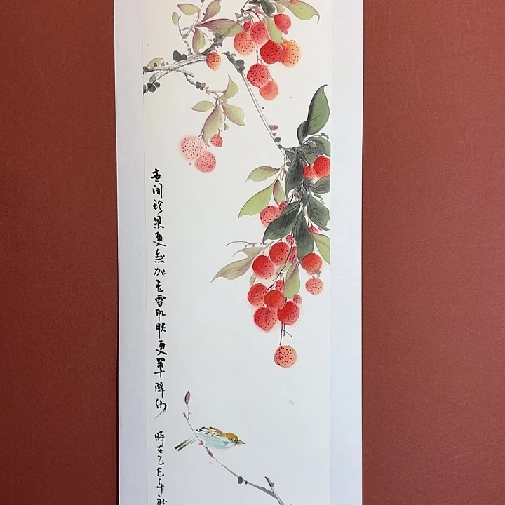 国画听兰老师花鸟