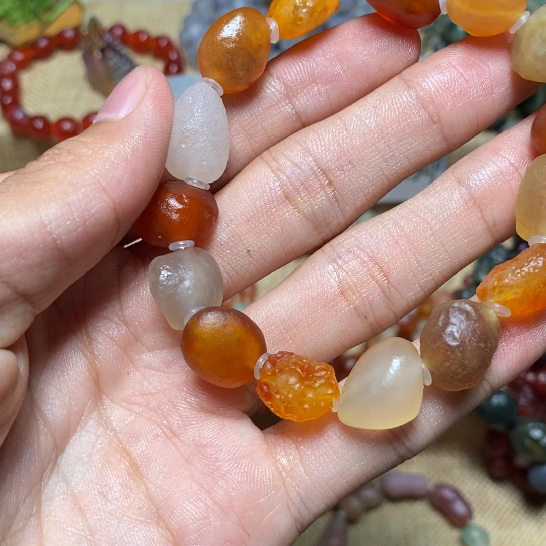 玛瑙/玉髓手链合金