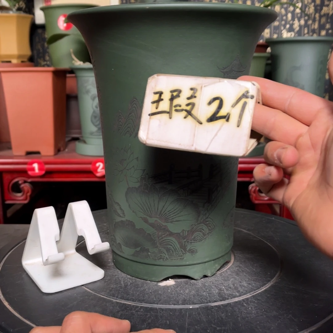 紫砂花盆紫砂花盆