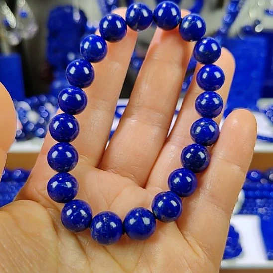 青金石未镶嵌手串