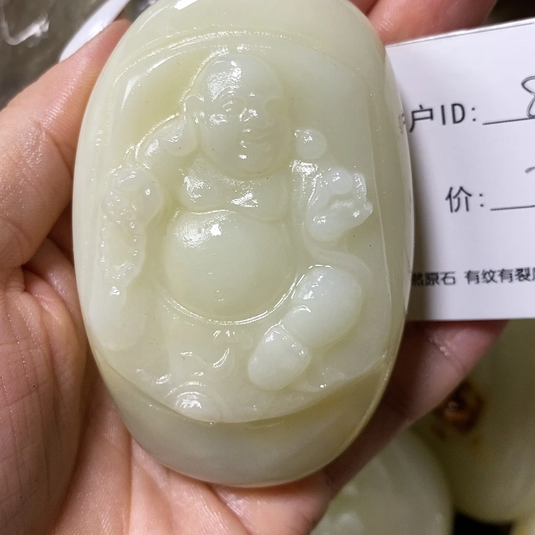 石材1****9古青石手把件