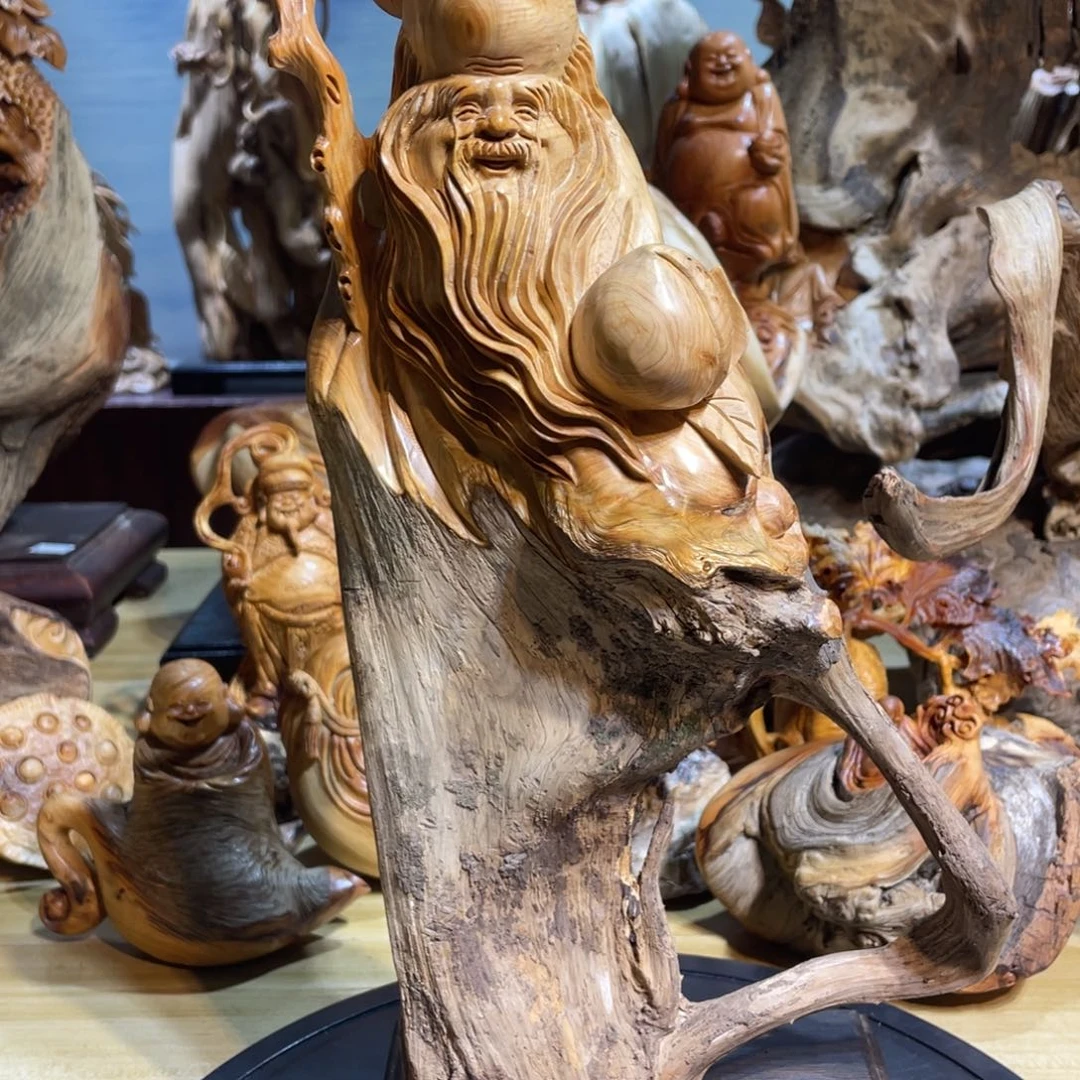 柏木太行崖柏工艺品