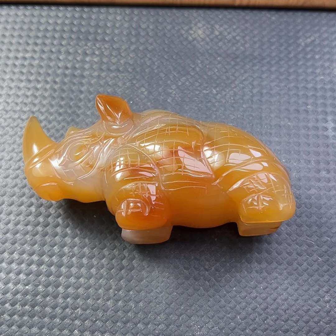 未镶嵌手把件玛瑙/玉髓