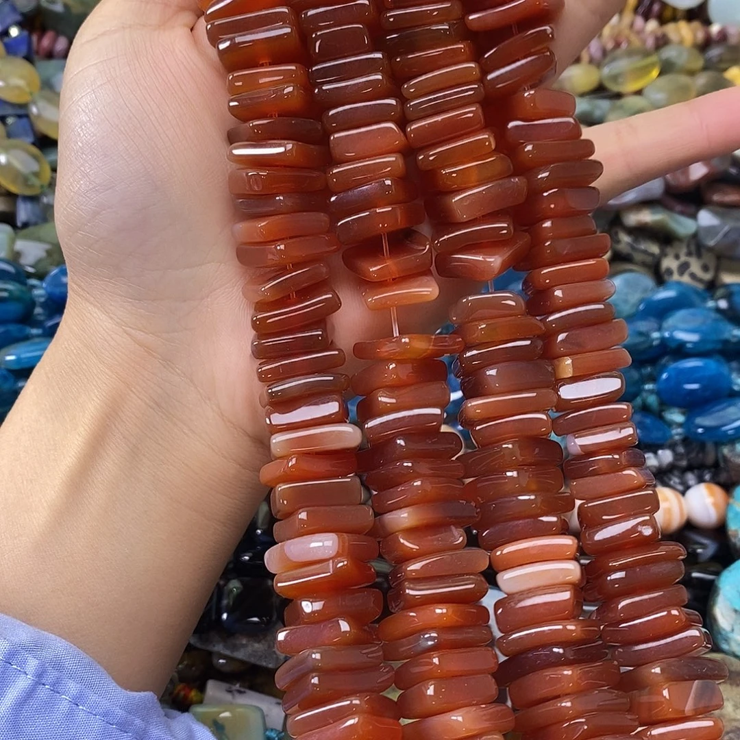 玛瑙/玉髓未镶嵌珠宝半成品玛瑙一条