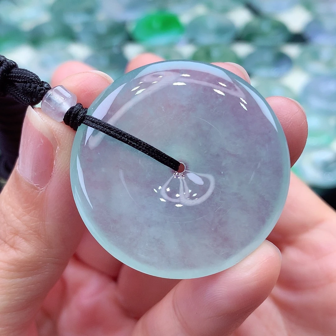 颈饰未镶嵌翡翠编号64-尺寸35/6