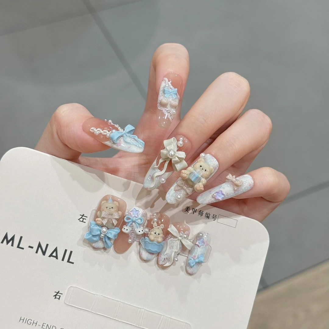 丹蜜琳【茶杯兔】  模具款  纯手工轻奢高级穿戴甲