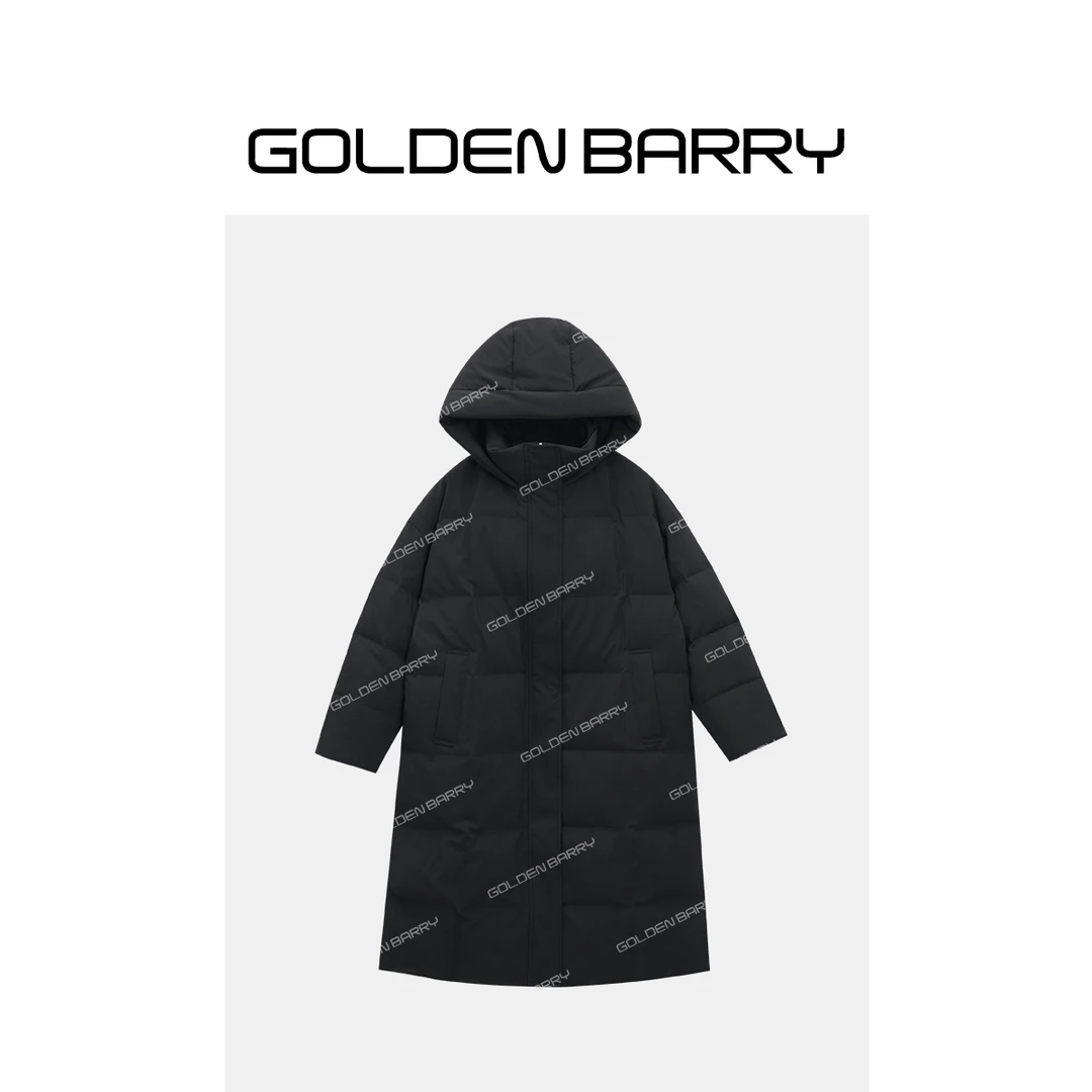 GOLDENBARRY【6.18】132052连帽长款鹅绒服