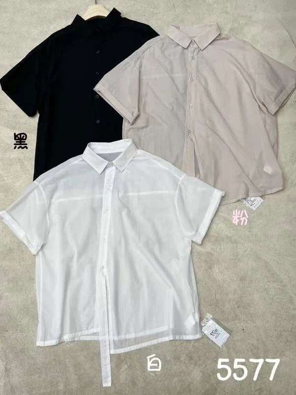 WE（5577）时尚百搭休闲衬衫 kc