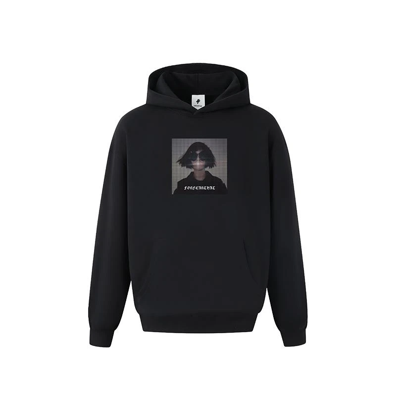 休闲复古高街卫衣男重磅Oversize美式宽松上衣连帽衫