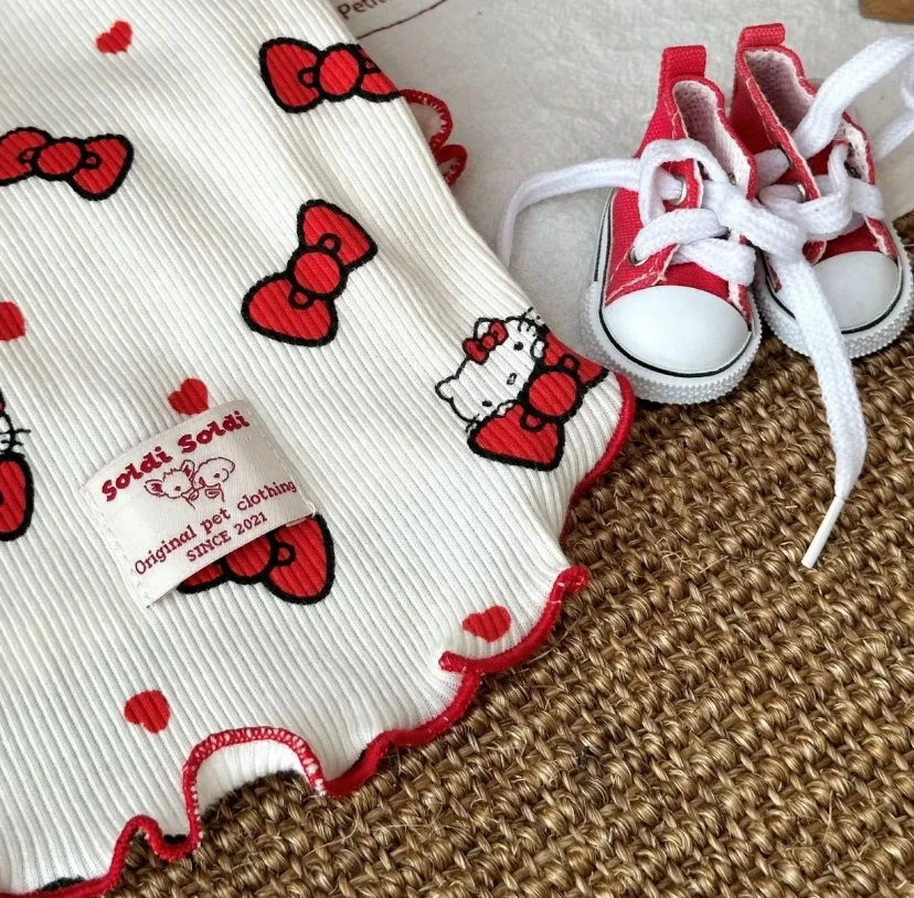 原创宠物设计款kitty猫服装