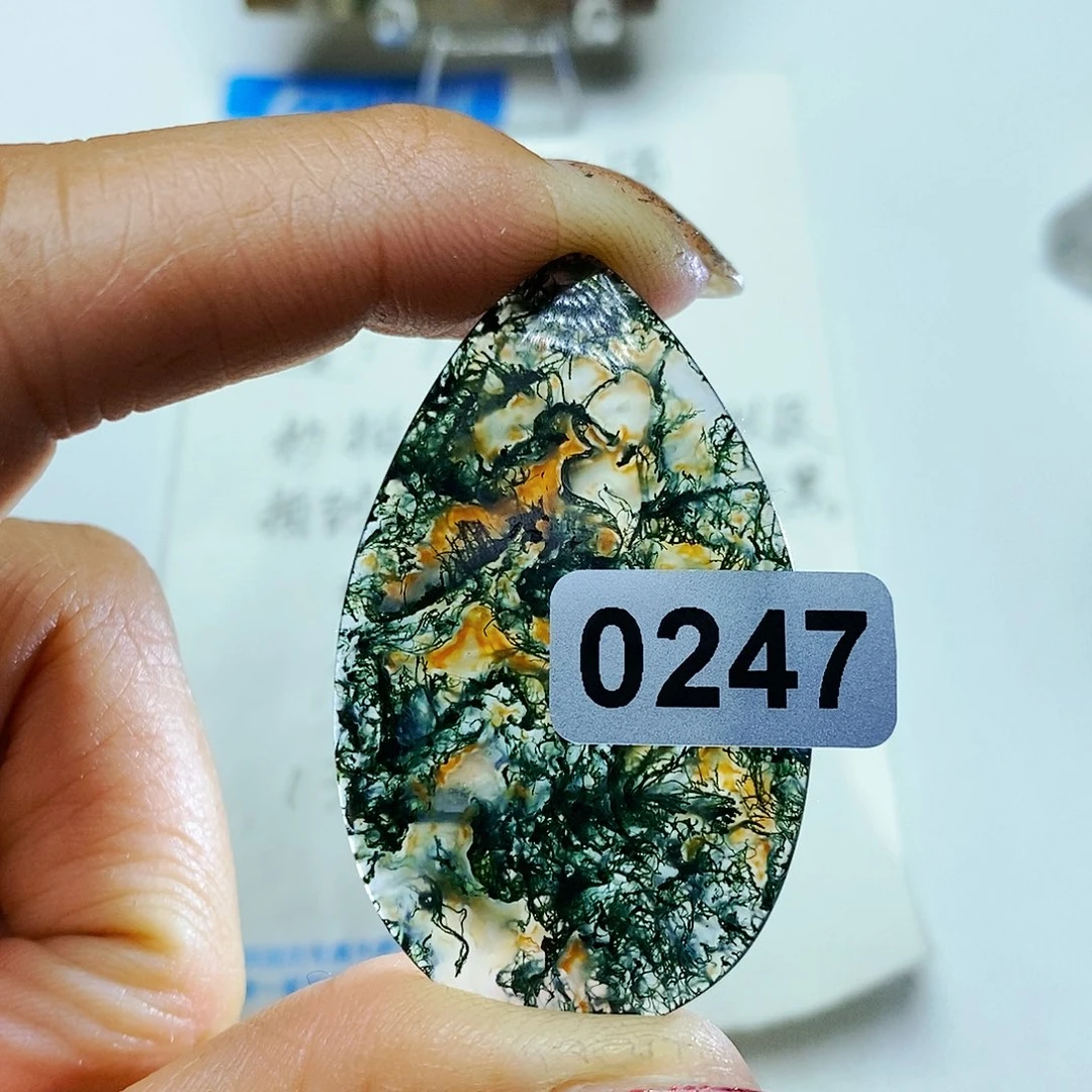 未镶嵌颈饰玛瑙/玉髓叶**学