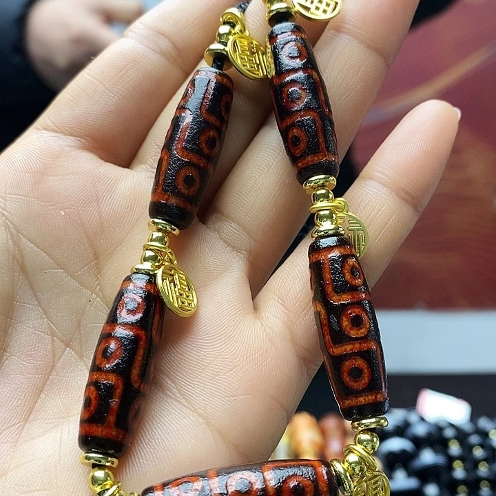 玛瑙/玉髓合金颈饰