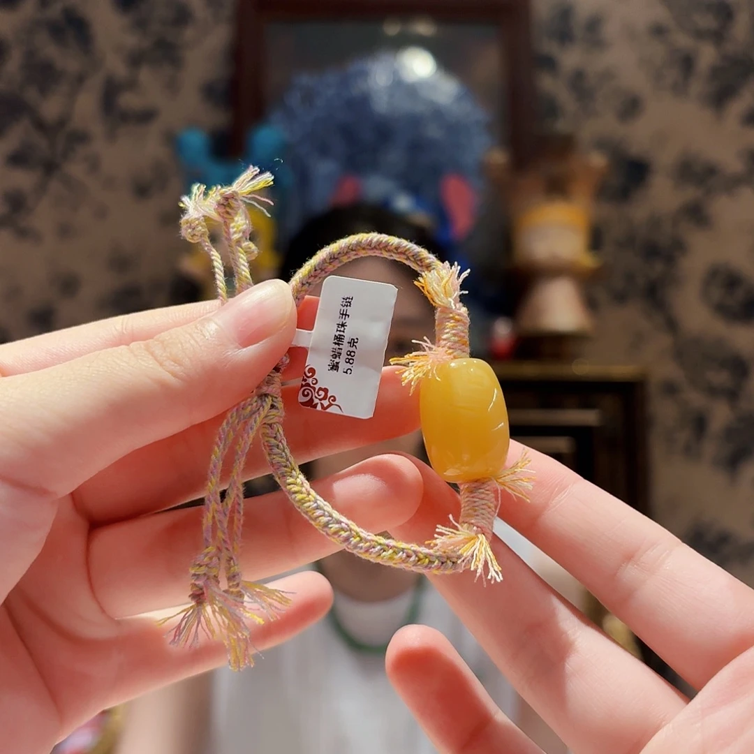 蜜蜡未镶嵌手绳手绳