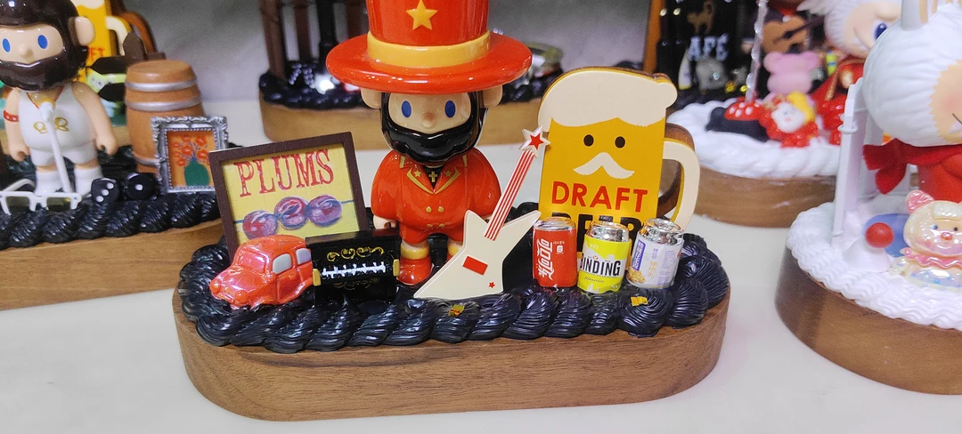 黑胡桃木摆台手工DIY创作礼品