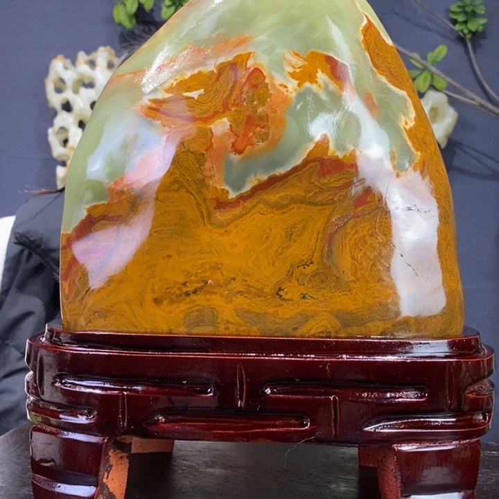 石材精品古青石摆件