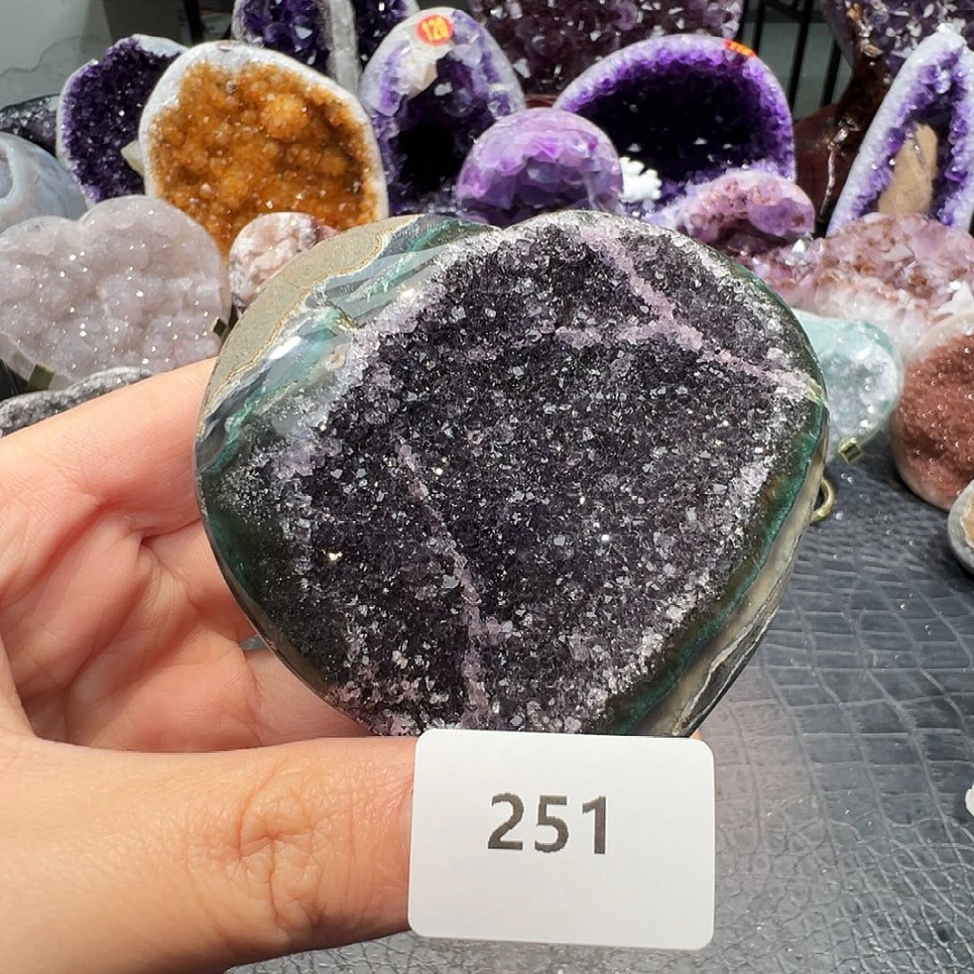 未镶嵌珠宝半成品紫晶